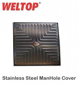 Weltop Stainless Steel ManHole Cover 18 X 18